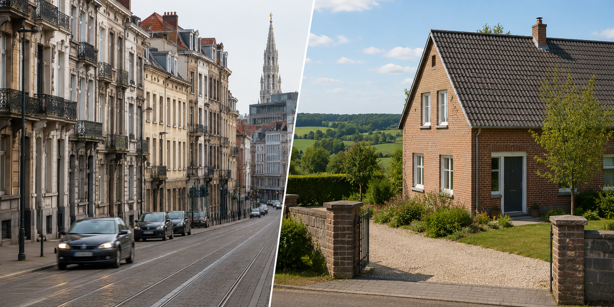 With €300,000, where can you still buy a house within an hour of Brussels?
