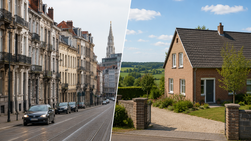 Avec 300 000 €, où acheter une maison à moins d'une heure de Bruxelles ?